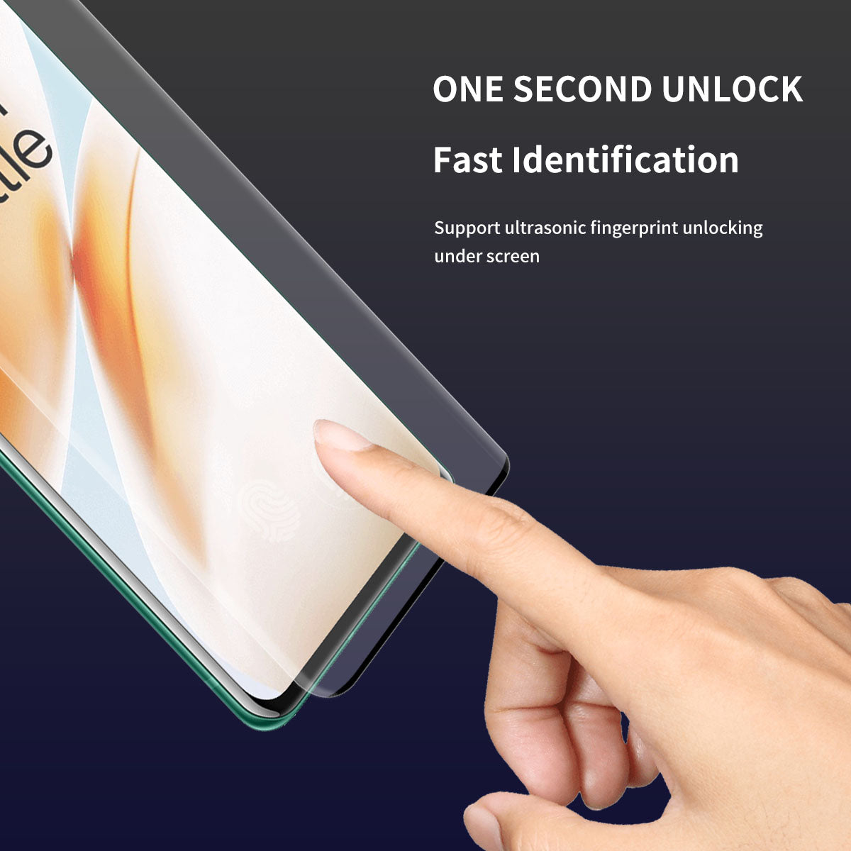 ENKAY HAT PRINCE 0.26mm 9H 3D Full Size Arc Edges Tempered Glass Screen Protector for OnePlus 8 Pro ENKAY HAT PRINCE 0.26mm 9H 3D Full Size Arc Edges Tempered Glass Screen Protector for OnePlus 8 Pro